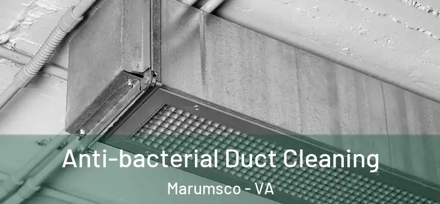 Anti-bacterial Duct Cleaning Marumsco - VA