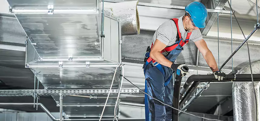 Precise Air Duct Vent Installation in Marumsco